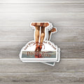 Lord Willin’ and the Creek Don’t Rise Sticker | Southern Saying Vinyl Sticker Country Girl Decal