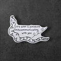 Funny Snake Vinyl Sticker | It's Been a Pleasure Miscommunicating
