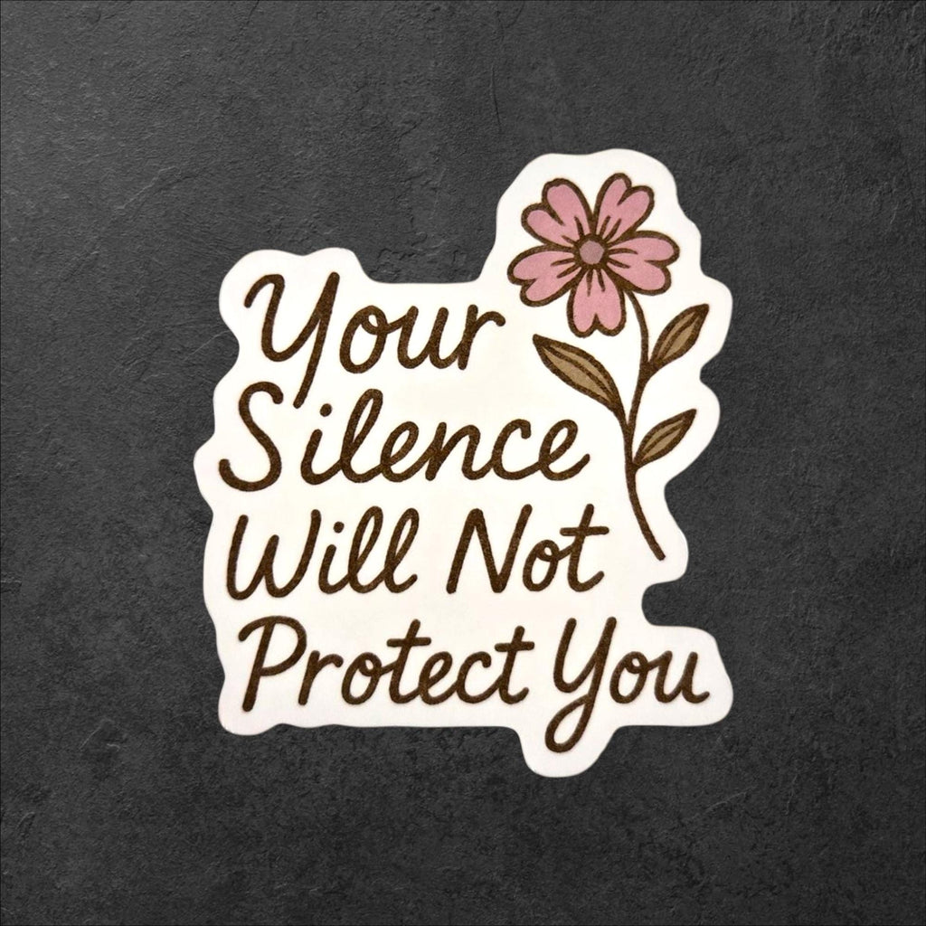 Feminist Empowerment Sticker: Audre Lorde Quote, Floral Protest Art