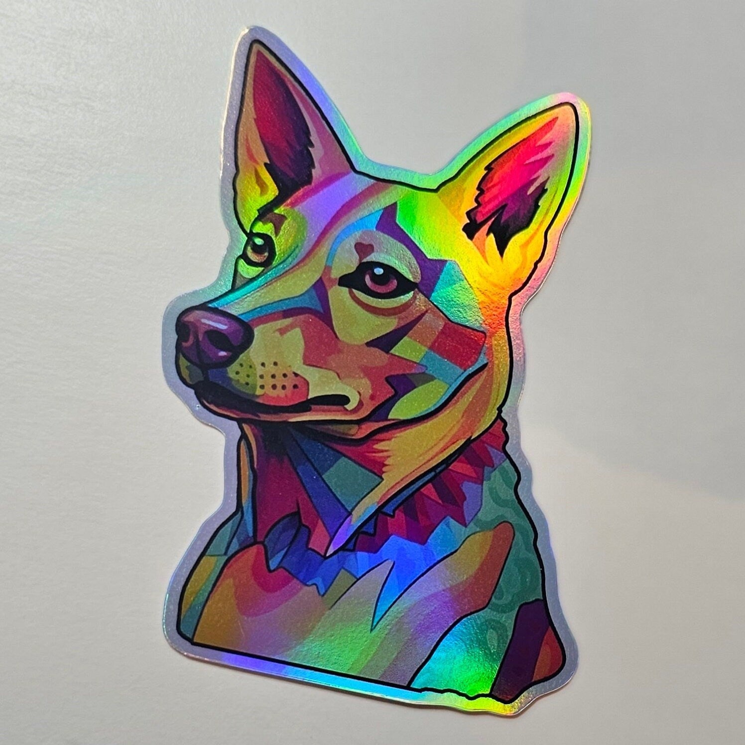 Carolina Dog Sticker: Signature Breed Vinyl Decal