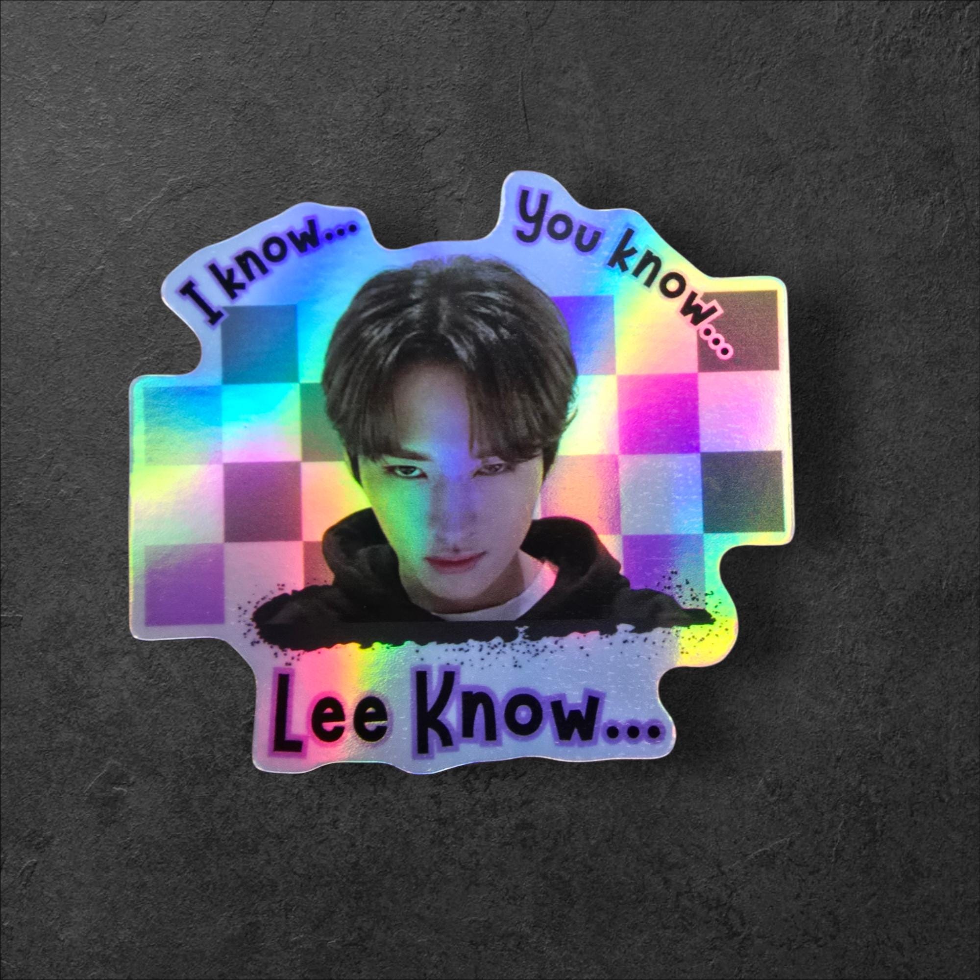 Stray Kids I know, you know, Lee Know sticker, SKZ stickers, Lee know sticker, lino stickers, skz stickers, stray kids leeknow sticker