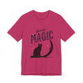 Black Cat Magic T‑Shirt — Halloween Moon Cat Graphic Tee
