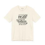 "Actually Yeah Maybe Today Satan" graphic shirt featuring Gothic Dark Humor Graphic Tee