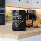 A.Z. Fell and Co mug featuring Good Omens Bookshop Mug