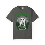 Fresno Nightcrawler graphic shirt featuring Everyone Is Gangster Cryptid Comfort Colors
