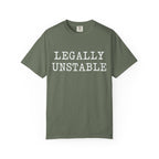 Additional photo of Legally Unstable — Funny Statement for Lawyers & Law Students T-shirt