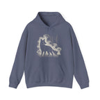 Additional photo of Wolf Silhouette — Night Forest Wolf Graphic hoodie