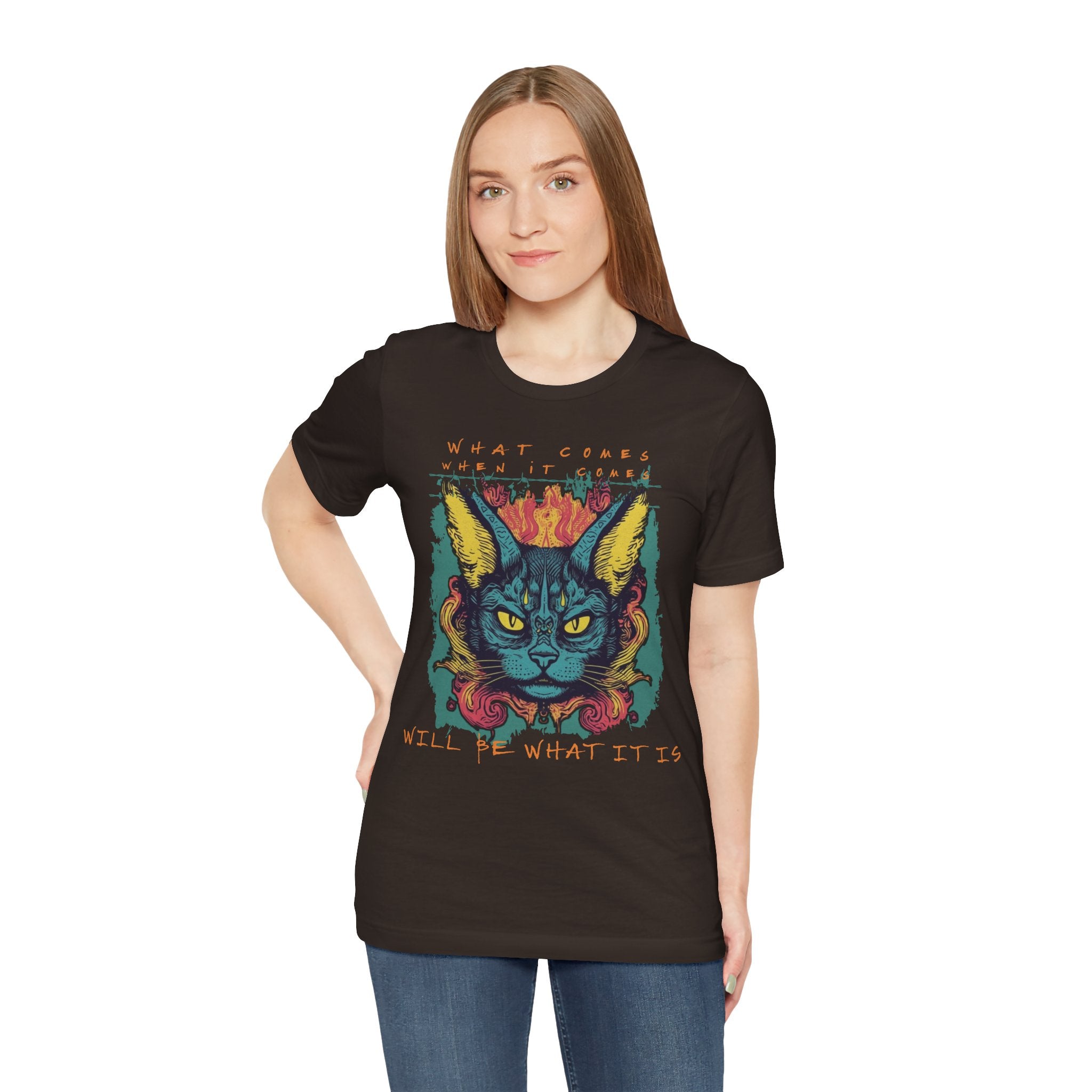 Tattoo Art Style Cat Streetwear, Pegan Quote, Y2k Streetwear, 90's T shirt , Retro Cat , Inspirational Anarchy Shirt Shirt Unisex
