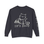 Additional photo of Cat Reading "It's Smut" sweatshirt