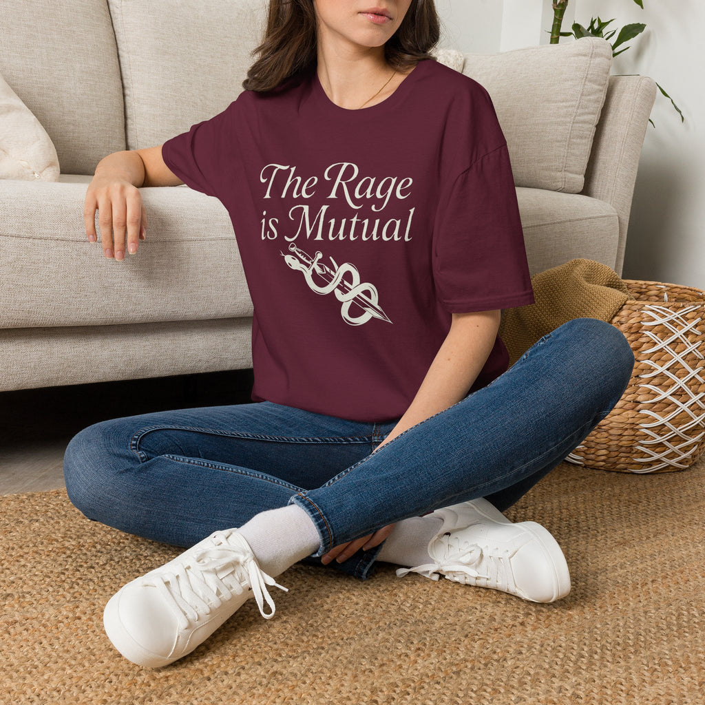 Additional photo of The Rage Is Mutual T-shirt