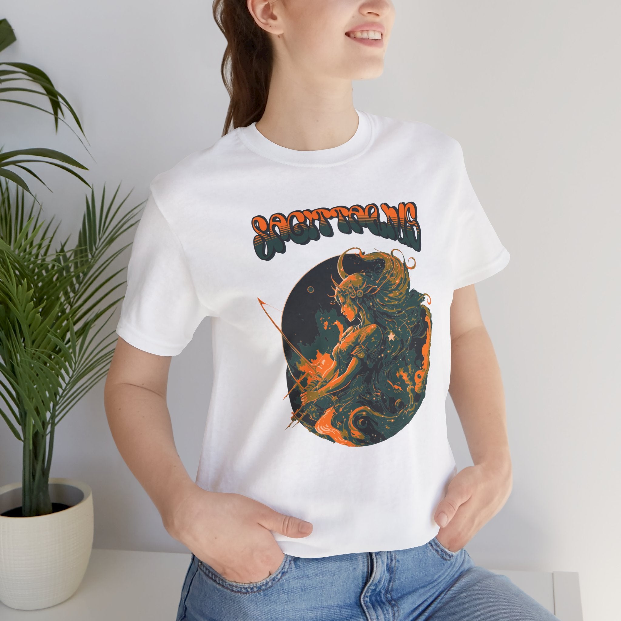 Sagittarius Zodiac Archer Graphic Tee