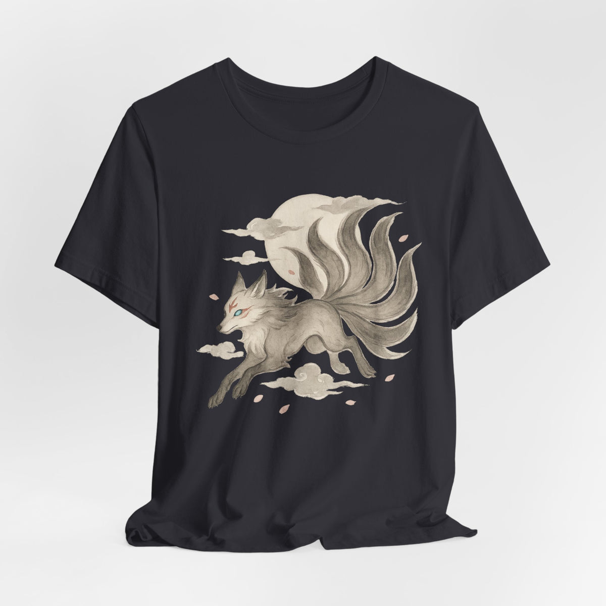 Additional photo of Nine-Tailed Fox — Mythical Kitsune Graphic T-shirt
