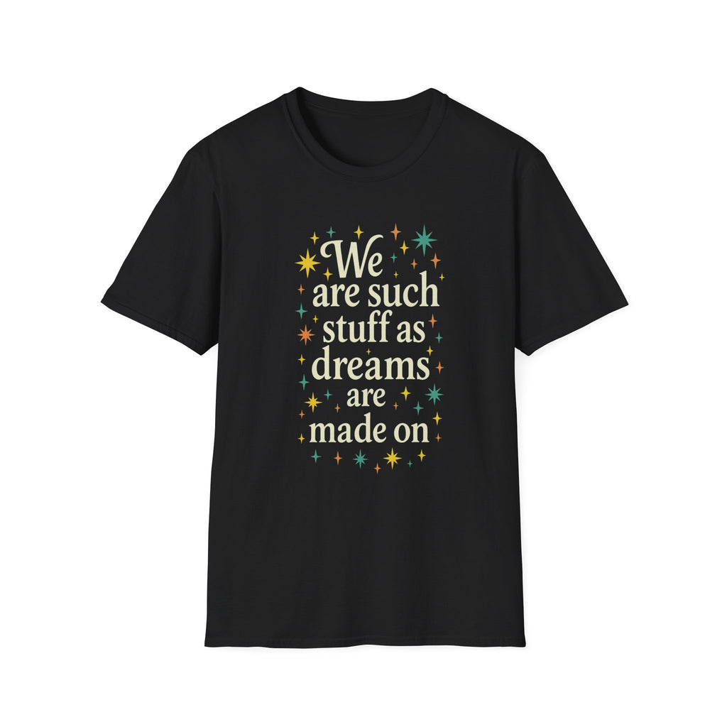 Product photo of Shakespeare Dreams Quote T-shirt