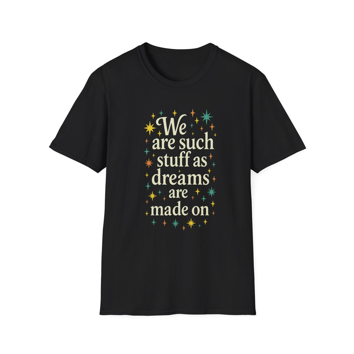 Product photo of Shakespeare Dreams Quote T-shirt