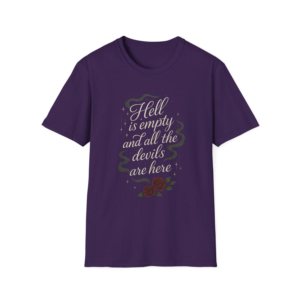 Additional photo of Hell Is Empty and All the Devils Are Here T-shirt