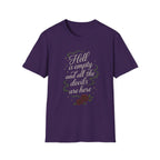 Additional photo of Hell Is Empty and All the Devils Are Here T-shirt
