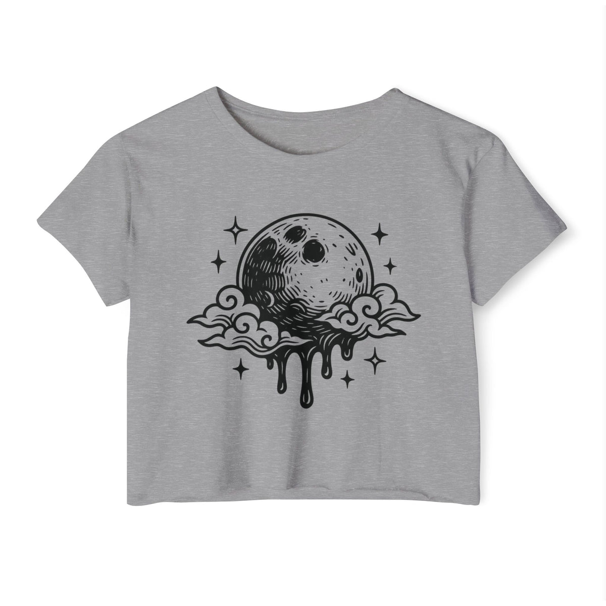 Additional photo of Moon Drip Crop Top T-shirt