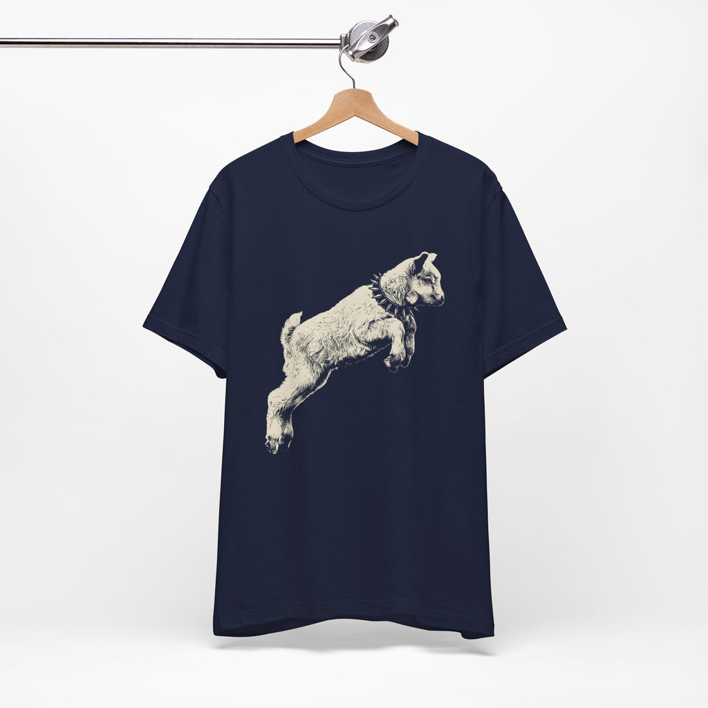 Punk Baby Goat Shirt | Vintage Goat Graphic Tee | Alternative Animal Shirt