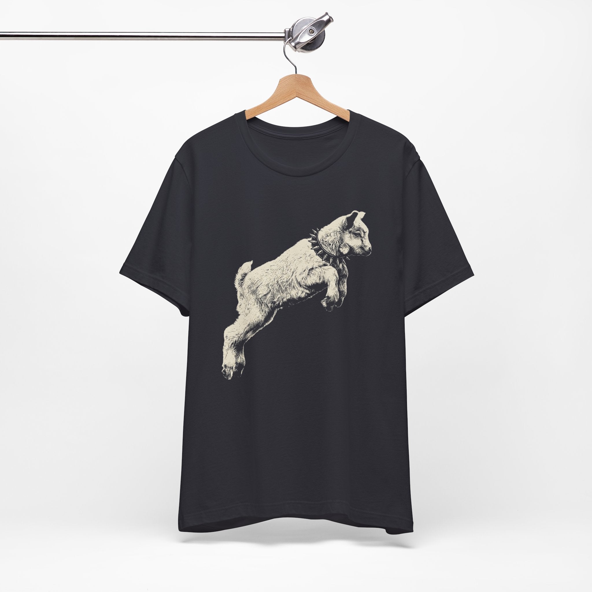 Punk Baby Goat Shirt | Vintage Goat Graphic Tee | Alternative Animal Shirt
