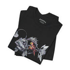 Weirdcore Bird Inside A Fishcage graphic shirt featuring Dreamcore Aesthetic & Grunge