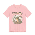 Virgo Zodiac T‑ graphic shirt featuring Vintage Botanical Astrology Tee