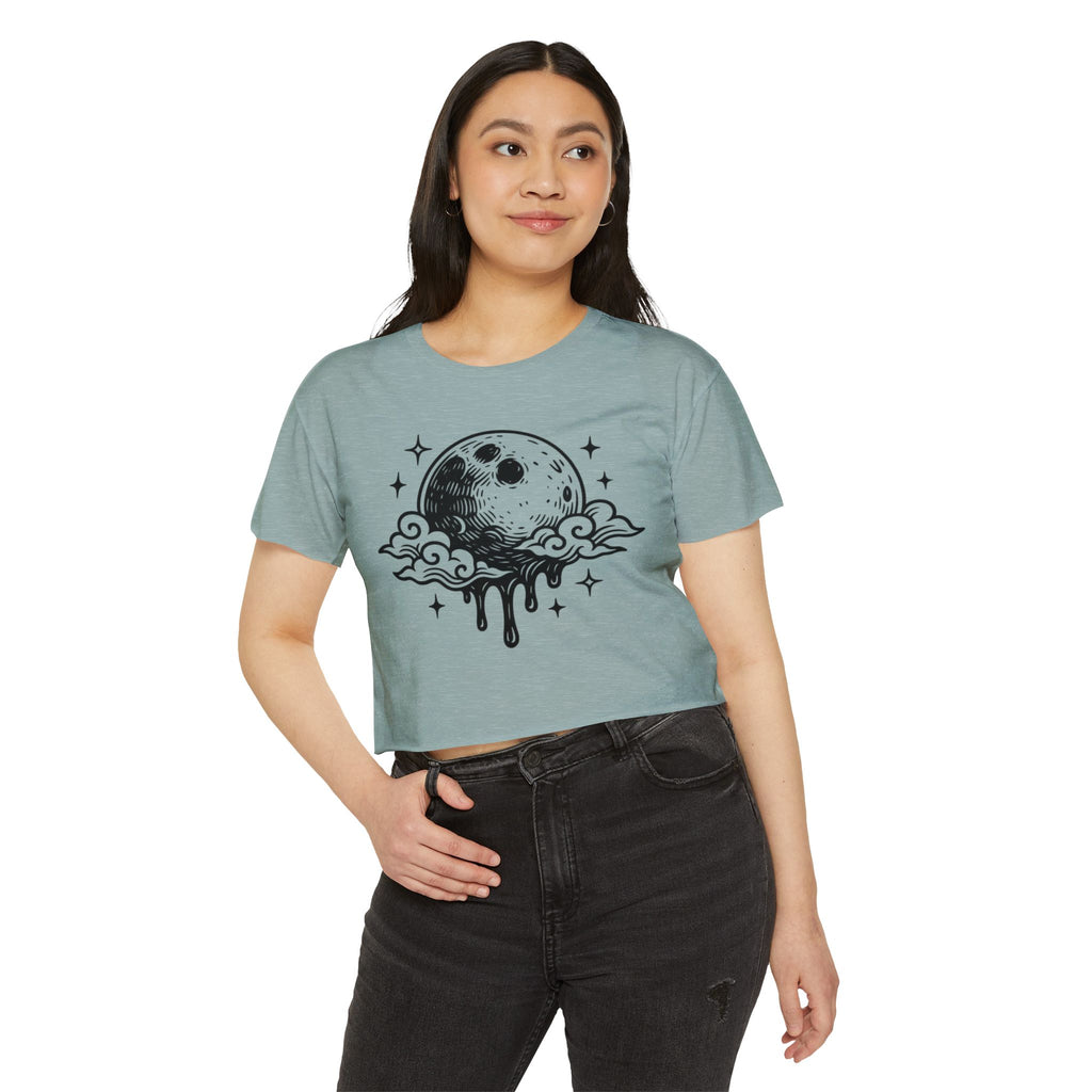 Additional photo of Moon Drip Crop Top T-shirt