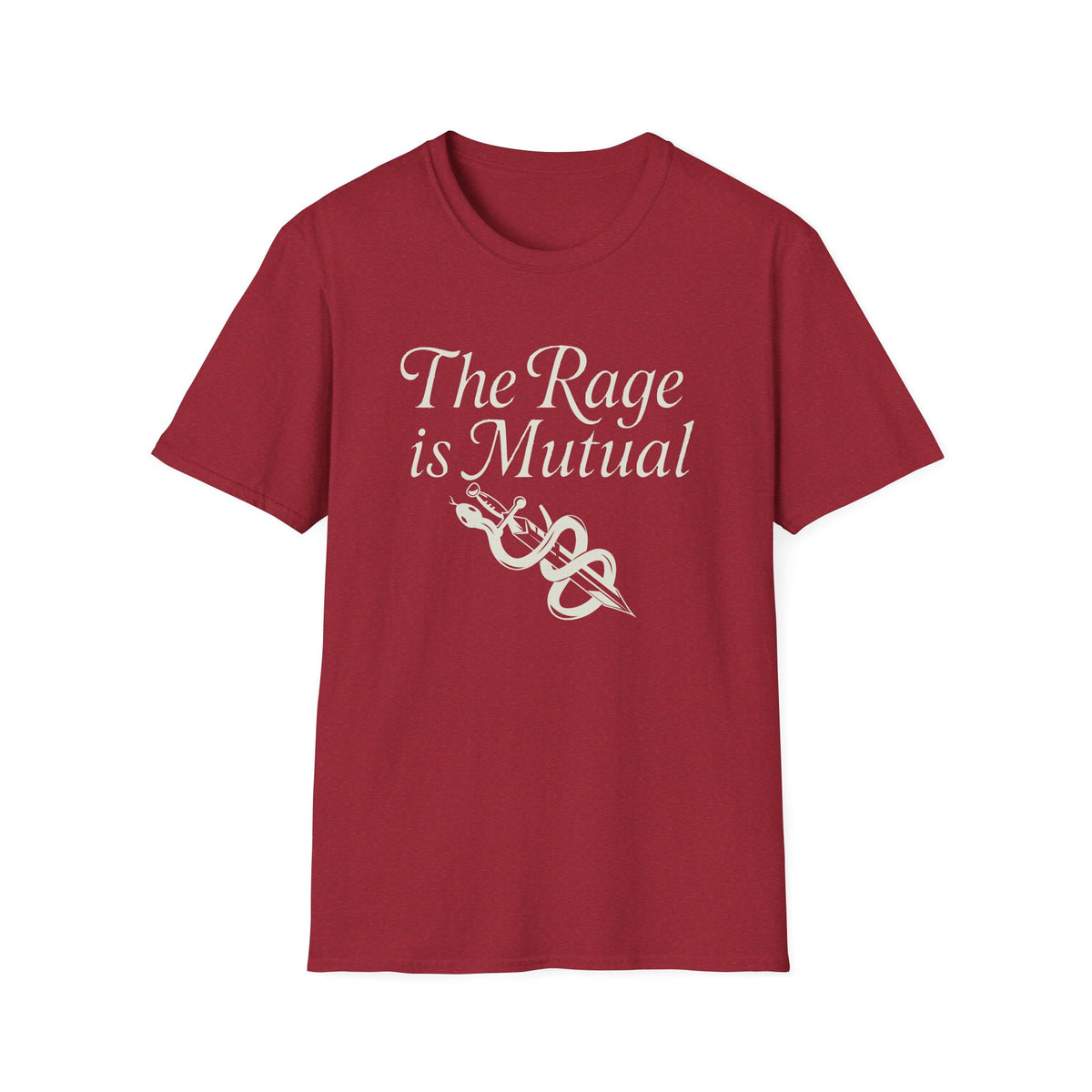 Additional photo of The Rage Is Mutual T-shirt