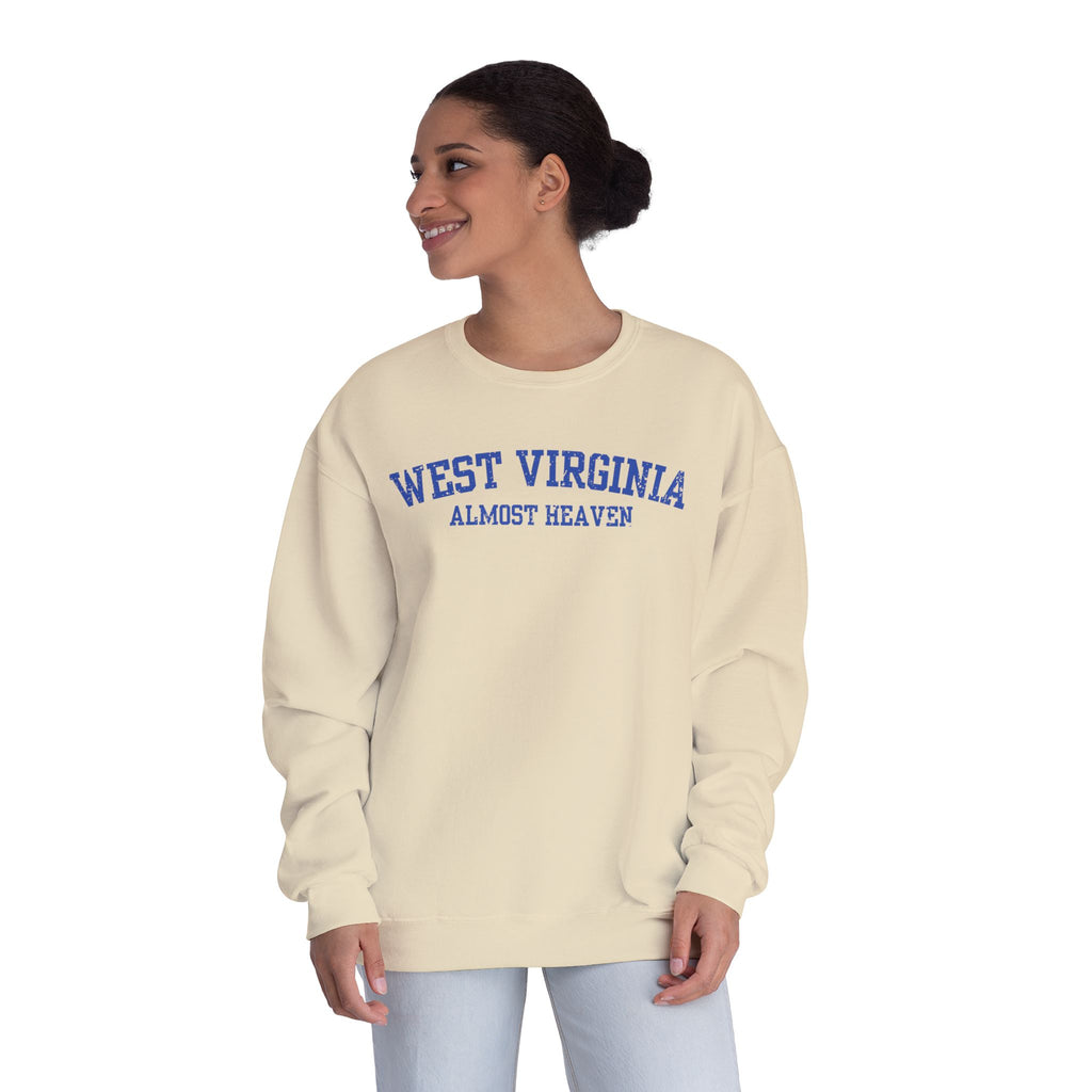 Additional photo of West Virginia "Almost Heaven" sweatshirt