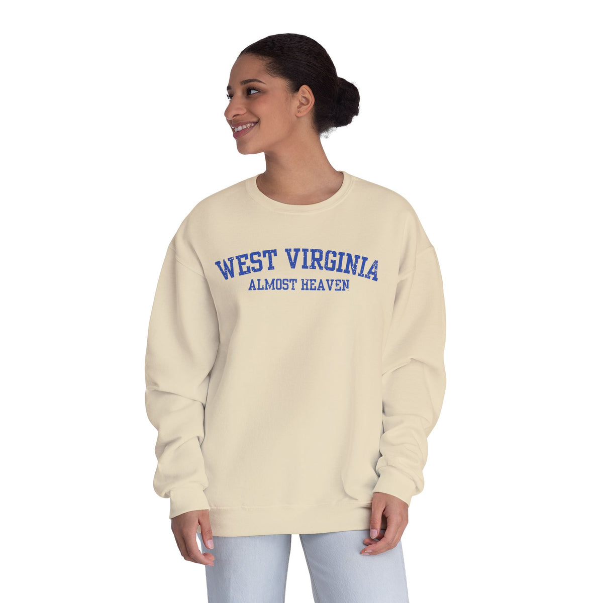Additional photo of West Virginia "Almost Heaven" sweatshirt