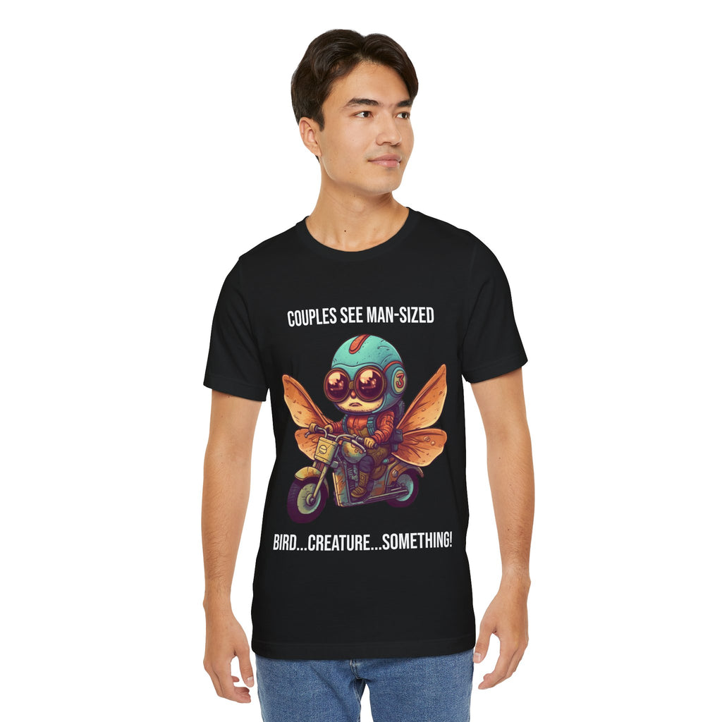 Mothman Man-Sized Bird Shirt | Point Pleasant Cryptid Graphic Tee