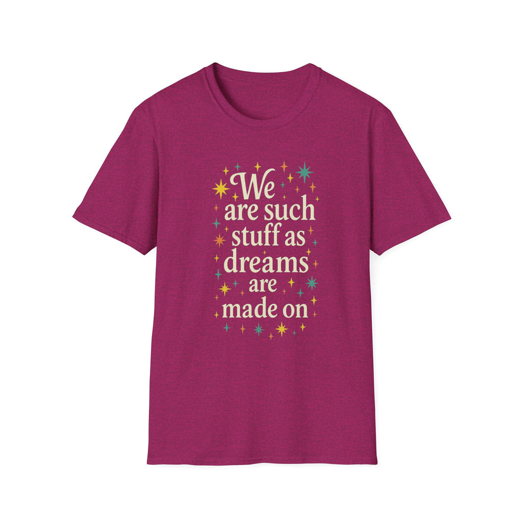 Additional photo of Shakespeare Dreams Quote T-shirt