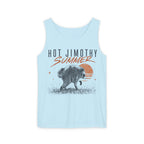 Hot Jimothy Summer graphic tank top featuring Viral Seattle Raccoon Graphic