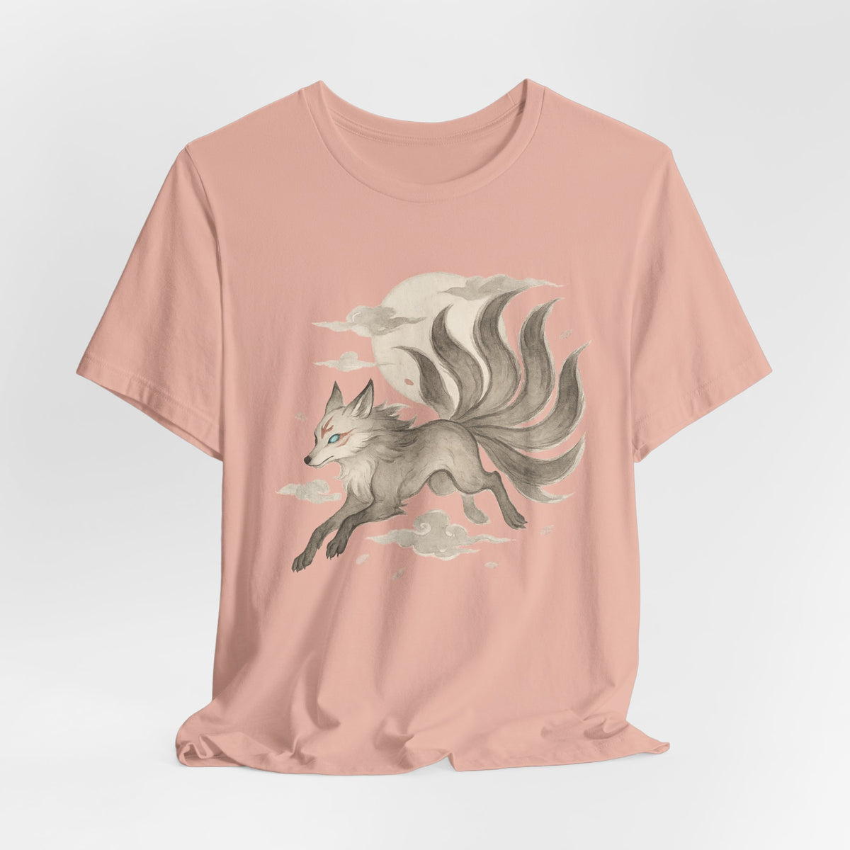 Additional photo of Nine-Tailed Fox — Mythical Kitsune Graphic T-shirt