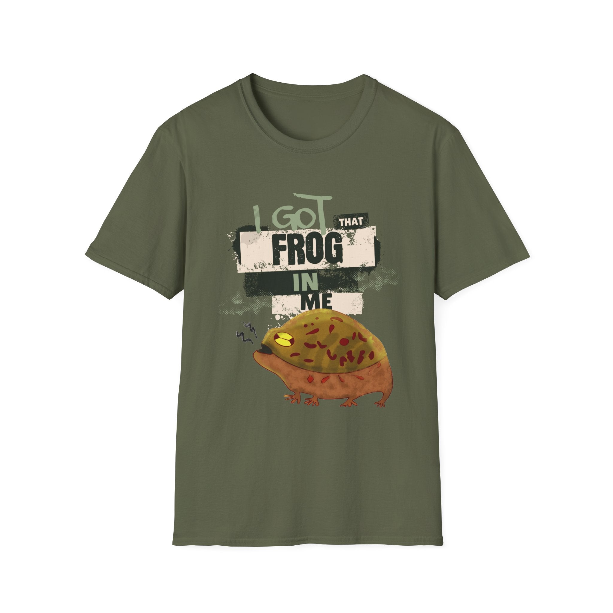 Funny I Got That Frog In Me T-Shirt,Frogs Shirt, Frog Meme Shirt, Frog meme Shirt, Frog Lovers Shirt, Humor Frogs Shirt