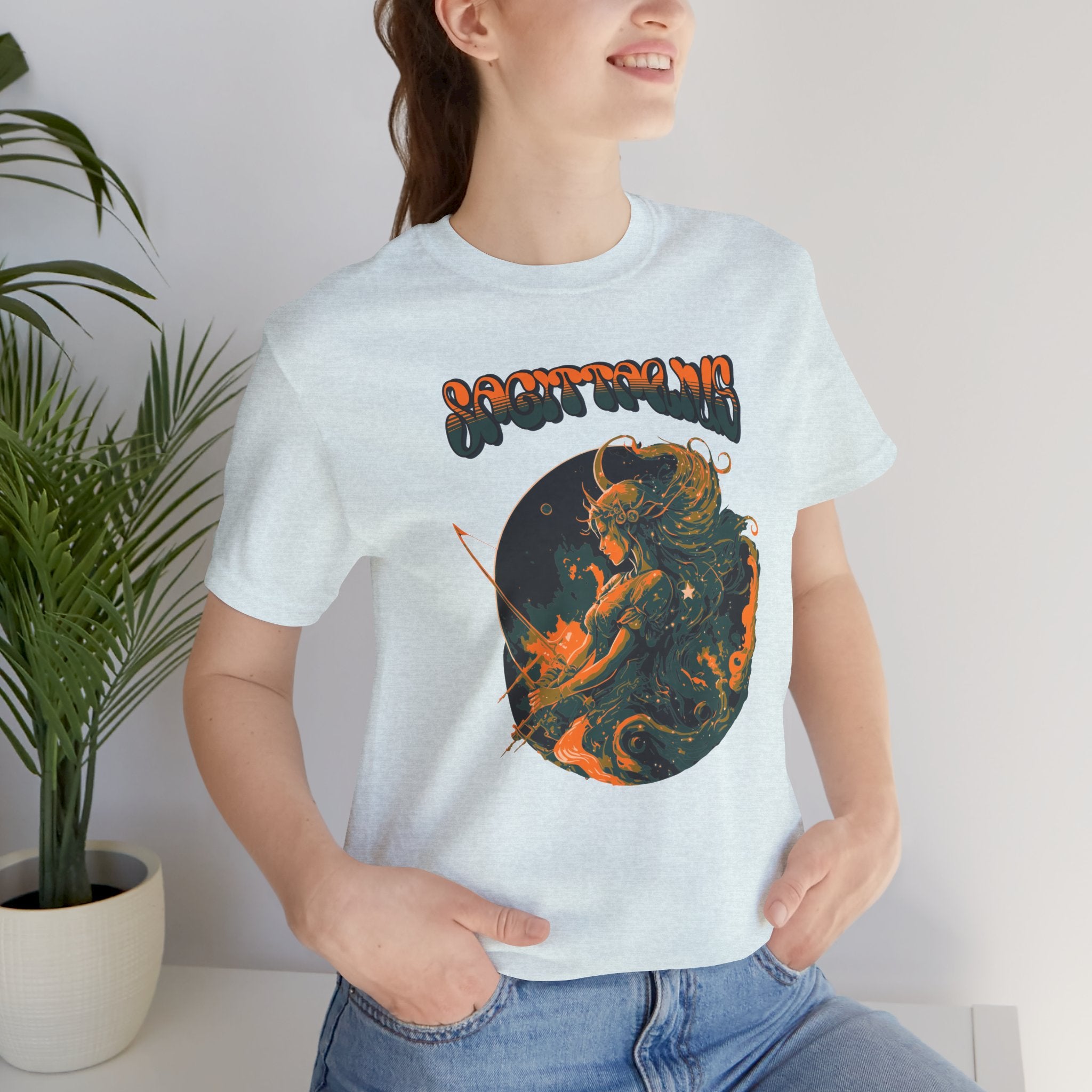 Sagittarius Zodiac Archer Graphic Tee