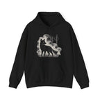 Additional photo of Wolf Silhouette — Night Forest Wolf Graphic hoodie