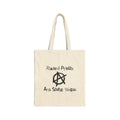 Record Profits Are Stolen Wages tote bag featuring Anti-Capitalist Anarchy
