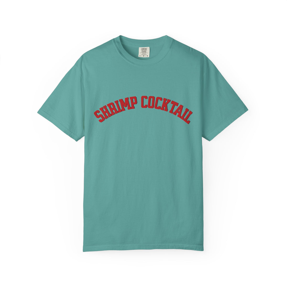 Shrimp Cocktail Graphic graphic shirt featuring Retro Foodie & Seafood Lover Comfort Colors
