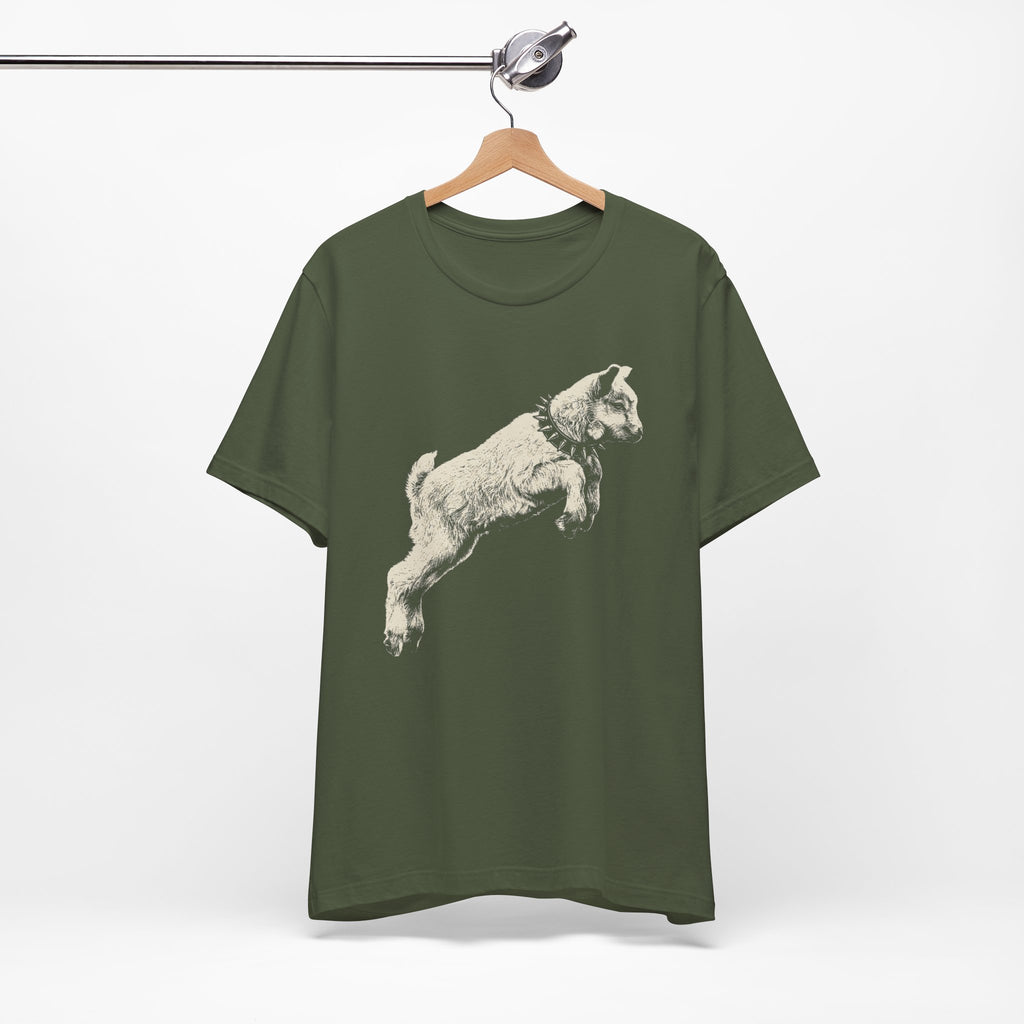 Punk Baby Goat Shirt | Vintage Goat Graphic Tee | Alternative Animal Shirt