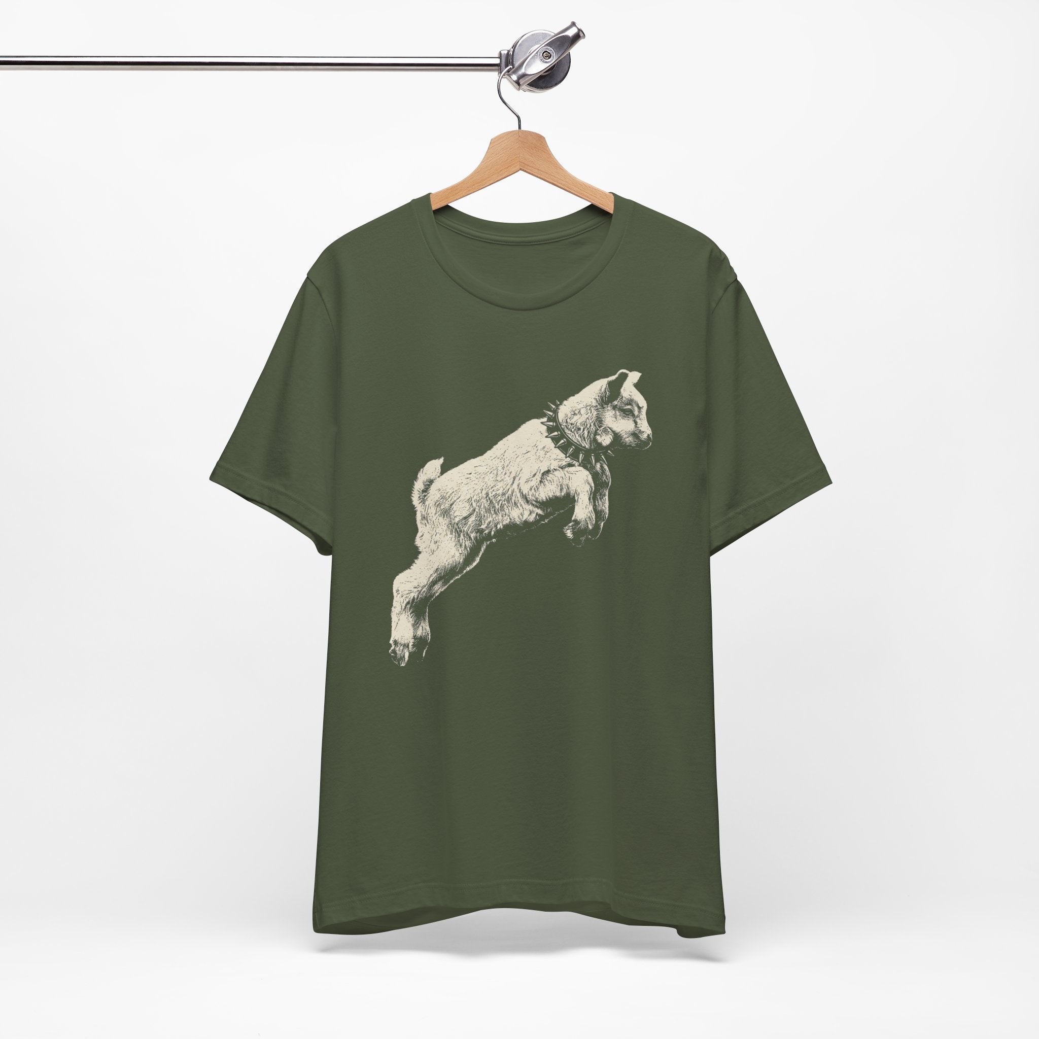 Punk Baby Goat Shirt | Vintage Goat Graphic Tee | Alternative Animal Shirt