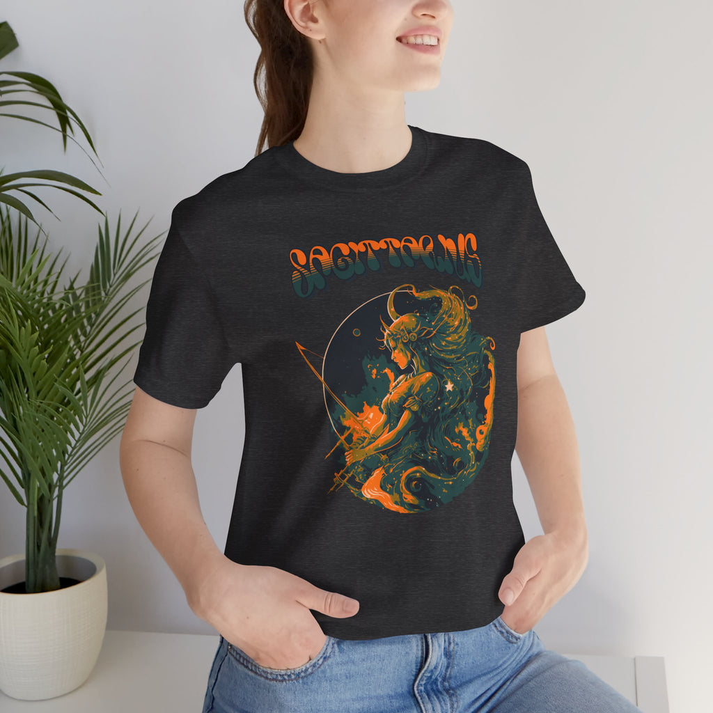 Sagittarius Zodiac Archer Graphic Tee