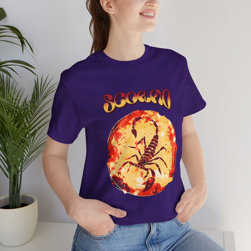 Scorpion Zodiac Tee — Vintage Astrological Scorpio T-Shirt