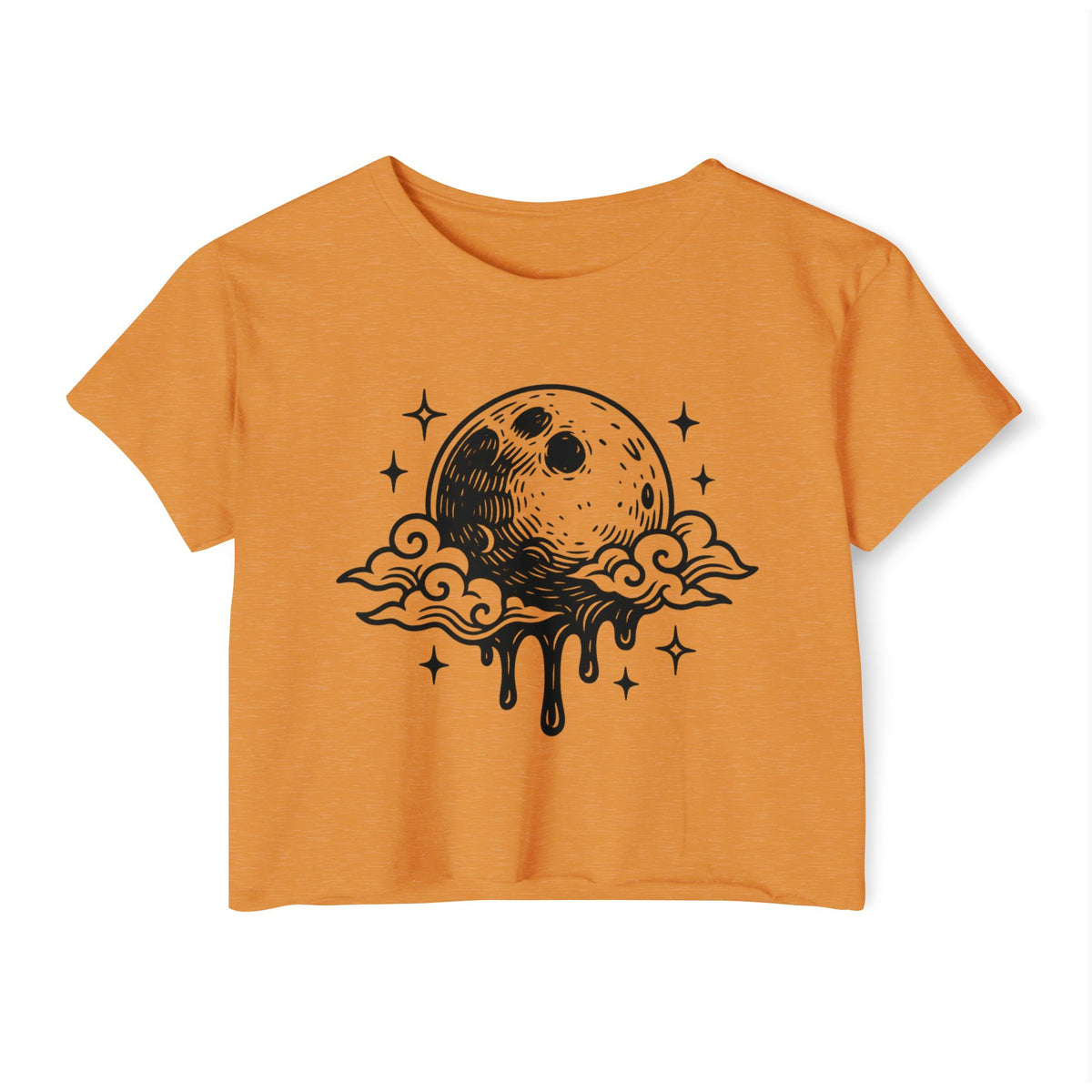 Additional photo of Moon Drip Crop Top T-shirt