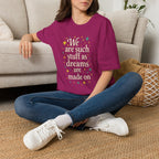 Additional photo of Shakespeare Dreams Quote T-shirt