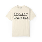 Additional photo of Legally Unstable — Funny Statement for Lawyers & Law Students T-shirt