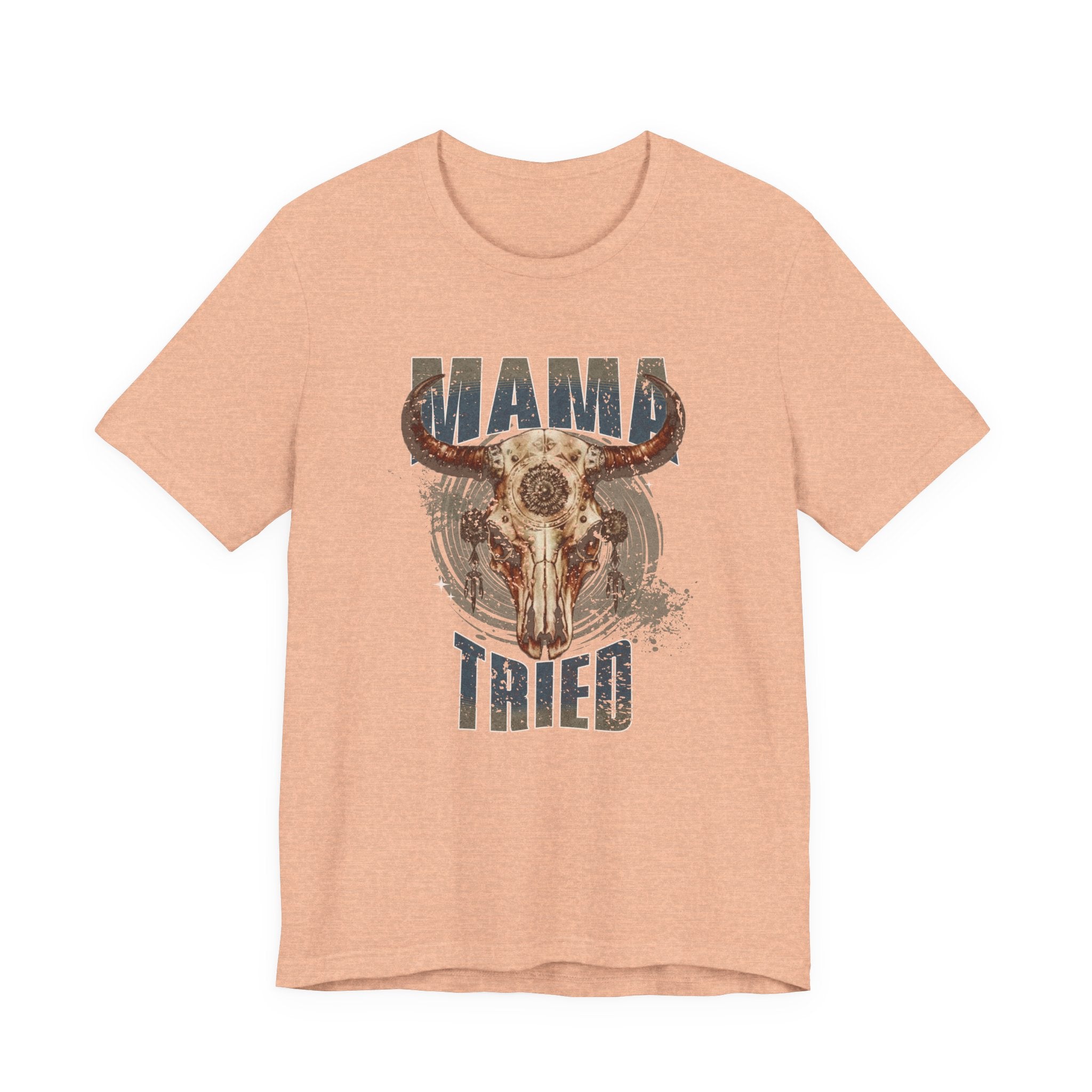 Mama Tried Skull Tee — Vintage Western Graphic T-Shirt
