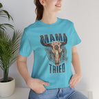 Mama Tried Skull graphic shirt featuring Vintage Western Graphic T-Shirt