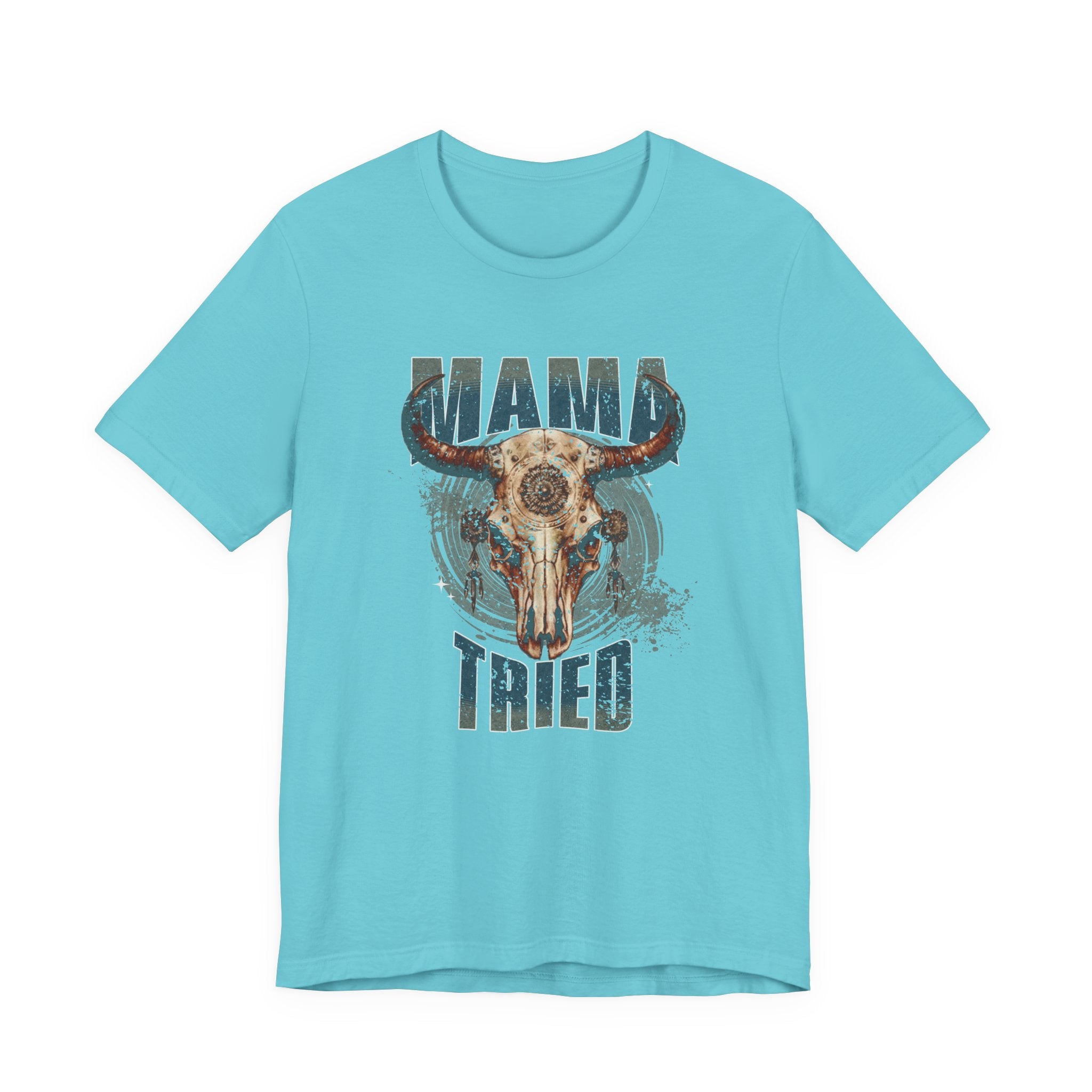 Mama Tried Skull Tee — Vintage Western Graphic T-Shirt