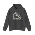 Additional photo of Wolf Silhouette — Night Forest Wolf Graphic hoodie