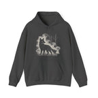 Additional photo of Wolf Silhouette — Night Forest Wolf Graphic hoodie